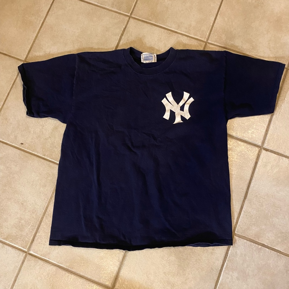 Kids Navy Blue Graphic T-Shirt